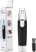 GRIDLAB 3 in 1 Electric Nose and Ear Hair Trimmer Eyebrow Clipper, Waterproof, Trimmer