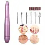 Hasthip Electric Nail Drill, File Drill Machine Manicure Pedicure Kit, 11 In 1 Usb Polishing Tools Clipper Set