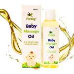 FREZKY Baby Massage Oil - 100 ml| Pack of 3| Natural & Ayurvedic| New Born, Infants, Toddlers