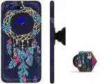 Mobi Elite Multicolor Plastic Back Cover For With Holder Honor View 20
