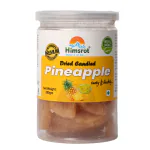 Himsrot Pineapple Slices Candy | Natural Dried Pineapple Fruit Candies | High in Antioxidants | Healthy & Tasty Dry Candies | No Added Preservatives & Color -200g