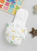 Royal brats Reusable diaper animal world|white base|