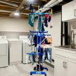 TNC STAINLESS STEEL JUMBO DOUBLE POLL CLOTH DRYING STAND 02023