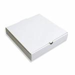 MM WILL CARE - WE WILL CARE YOUR PRODUCTS WCP_1332 White Corrugated Pizza Box 10x10x1.5 inch Sample Set Of 10 pcs