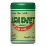 Isadiet Sugar-free High-Fiber Constipation Relief Powder with Isabgol Bhusi, Sarjika Kshar & Nimbu Satva | Natural Digestive Cleanse & Bowel Regulator | Gentle & Effective Relief from Constipation