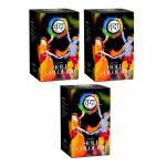 VRUNDA Natural Holi Colours 1200 Grams (400g* 3) (100G* 4 Packet) Pink, Yellow, Green, Orange