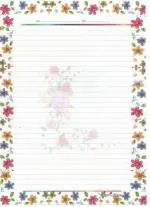 ECLET A4 One Side Ruled Designer Sheets (Pack of 40)