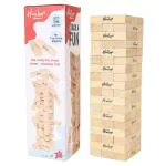 Hamleys Stack A Fun Jenga Game for Kids, 5Y+, 54 PCs