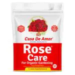 Casa De Amor Rose Care Organic Fertilizer for Rose Plants, Brown (900 Gram)
