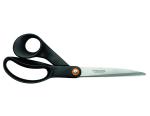 Fiskars Orange, Black Swedish Sandvik Steel Universal Scissors Large, 25 Cm