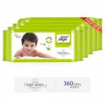 Little Angel Super Soft Baby Wipes (5 Packs of 72 Pcs)