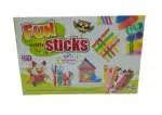 TOYS R US Fashions Fun with Stick Painting Craft Kit Set | Creative Art Making Game Toy for Kids | Art and Craft Ice Cream Sticks DIY Kit