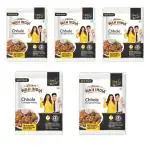 Heeral Wah India Chhole Complete Masala | Spices with Natural Instant Ingredients and Easy to cook - 90gm each (Pack of 5)