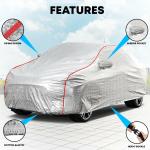 Love Me Car Cover For Maruti Suzuki Grand Vitara (With Mirror Pockets)  (Silver, Red, For 2008, 2009, 2010, 2011, 2012, 2013, 2014, 2015, 2016, 2017, 2018, 2019, 2020, 2021, 2022, 2023 Models)
