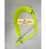 EARATAGROPOTS with Nature Nylon Orchid Pot Hangers - Pack Of 10 (Only Nylon Hanger- Small 12 Inch Hanging Length) (Flouresent Yellow)