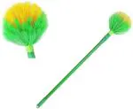 PARROTS Jala Broom With Long Rod And Extendable Handle | Jala Brush Can Be Use In Fan, Ceiling, And Roof Cleaning | Expandable Plastic Cobweb Cleaner Stick