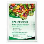 Fulora NPK 20 20 20 Water Soluble Fertilizer (400 gm) Complete Plant Food for Plants, Crops, Garden & Hydroponic