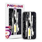PROSKINS Cyber Black 3D Textured Mobile Back Skin/Sticker Only for Samsung Galaxy F14 5G SM-E146B