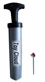 Toy Cloud Ball Pump with 3 Nossles/Pin/Needle for Football, Volleyball and Basketball Ball Pump