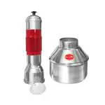 Mr. Cheff Pure Aluminium Puttu Kudam Puttu Maker (Handle Free) Aluminium Steamer (1.5 L)