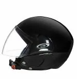 Studds Cub Open Face Helmet- Black (L)