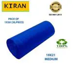 KIRAN BLUE BIODEGREDABLE GARBAGE BAG /TRASH BAG/ DUSTBIN BAG/ MEDIUM SIZE / ROLL SIZE -19*21[30 BAGS]-Pack of 1