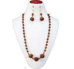JAYA VISION ENTERPRISES Nepali Rudraksha & Indonesian Rudraksha beads Necklace