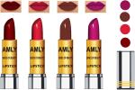 OUR BEAUTY Multicolor Long Stay And Soft Matte Lipstick Set 29Aug60 (Set Of 4)