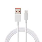 6A Quick-charge Type C Charging Cable 100 cm Compatible For Mi 67W ,27W