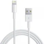 Mifkrt White Lightning Cable 1 M 5 Fast Charging For Iphone 5, 5S, 5C, 6, 6S, 6 Plus, 6S Plus, 7, 7 Plus Ipad