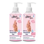 Hand Rub Sanitizer Gel -500 ml (Pack of 2)