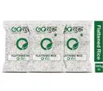Goshudh Poha 1500 g (500g X 3 Pack) Flattened Rice