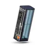 Callmate High-Speed Charging and Ultra-High Capacity C-Thru Grey Power Bank 20000 mAh