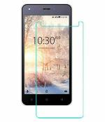Vizio HTC Desire 12 Plus Transparent Tempered Glass Anti-Glare and Scratch Resistant Screen Protector with Dry and Wet Wipe 8 x 15 cm