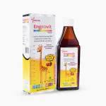 Nuestra 200 Ml Engrovit Height Growth Syrup For Children | Height Grow Fast | Help To Increase Height | Height Booster Supplements (Pack Of 2)