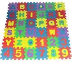 Childgossip 36pcs of Alphabets and Numbers Puzzle Mat for Children (36 Pieces)