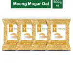 Trinetra Moong Dal 2 kg (500g X 4 Pack) Moong Mogar Dal