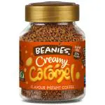 Beanies | Instant Flavored Coffee | Creamy Caramel | Low Calorie, Sugar Free | 50 G | Pack Of 1