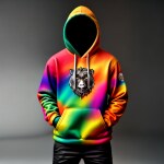 Love Creation A4 Size poster print for creative wall art- streetwear-savage-hip-hop-animal-space-suit-print-hoodie-10418( Sticker)