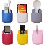 PENTOLE WE CARE FOR YOUR CONVENIENCE Mobile Phone Charger Holder Stand for Man and Woman Use | Home & Office Charging Stand, Charging Stand for All Smartphones Basic Mobile Phones (Multi Color) Pack of 6 Pcs