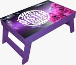 Enigmatic Woodworks Kids Study/Laptop Table Size L18XB12XH6 Inches (Purple Best Sister)