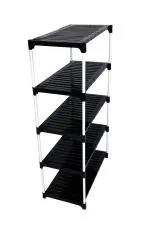 YMRR 5 step Multipurpose Rack -Color Black