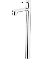 Plantex Pure Brass Single Lever High Neck Pillar Cocktail Tap for Kitchen Sink with Teflon Tape (Mirror-Chrome Finish)