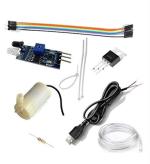 Super Debug DIY Kit Automatic Hand Sanitizer Dispenser Machine Ir Sensor, Submersible Water Pump, Tip32C, Resistor, Jumper Wire, Power Cable And Ties SDE0030C9