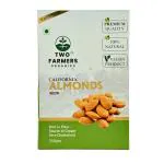 Two Farmers Organics 100% Natural Premium Almonds | Premium Badam Giri | High in Fiber & Boost Immunity | Real Nuts | Badam Giri dry fruits| 250g (pack of 2)