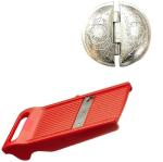 Urban Buy Multicolor Aluminium Gujiya And Slicer Kitchen Tool Set 2 Pc