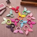 THE MAXIM Hair Bands Bunny Headband Rabbit Ear For Women, Baby, Girl, kids Rubber Band (Multicolor)