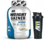 Advance MuscleMass Weight Gainer with Enzyme Blend| 5.1 G Protein| 25.3 G Carbs|With 700ml Shaker |Vanilla Flavour - 3 Kg/6.6 lb