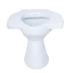 PARRYWARE UNIVERSAL Range Two Piece Floor Mount Western Commode (White) | 465x575x395 mm, Universal Seat and CoverWestern Toilet/Water Closet(EWC) For Bathroom | C02721C