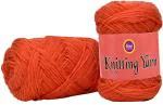 Simi Enterprise Rust Acrylic Hand Knitting Wool, Art Craft Soft Fingering Crochet Hook Yarn, Needle Knitting Yarn Thread Dyed-Gc Art-Acaj, 150 G